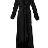 Ananda Long Dress - Merlot