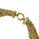 Layered Rope Necklace - Gold