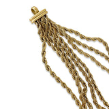 Layered Rope Necklace - Gold