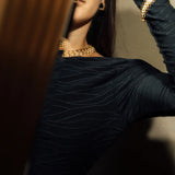 Chunky Woven Necklace - Gold