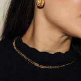 Pretzel Necklace - Gold