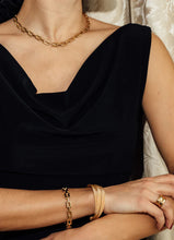 Load image into Gallery viewer, Anisa Sojka Square Link Bracelet - Gold
