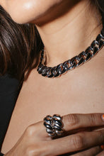 Load image into Gallery viewer, Anisa Sojka Mini Chunky Chain Necklace - Silver
