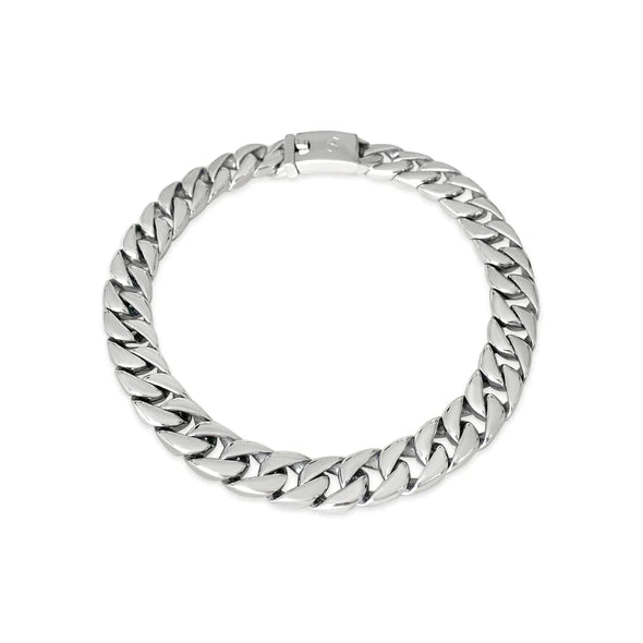 Anisa Sojka Mini Chunky Chain Necklace - Silver