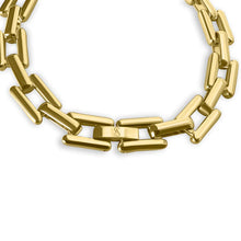 Load image into Gallery viewer, Anisa Sojka Square Link Bracelet - Gold
