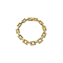 Load image into Gallery viewer, Anisa Sojka Square Link Bracelet - Gold
