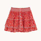 Ari Mini Skirt - Red