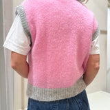 Bredi S/L Cardigan - Frozen