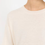 LR Ismaila 23 Knitted Top - Turtledove Cream