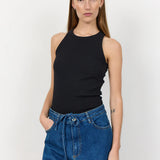 LR Numbia 1 Tank Top - Black