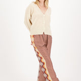 Bailey Straight Leg Trousers - Sunset