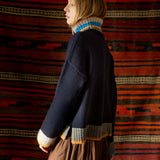 Bailey Jumper - Navy Multi