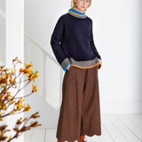 Bailey Jumper - Navy Multi