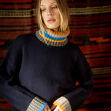 Bailey Jumper - Navy Multi
