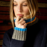 Bailey Jumper - Navy Multi