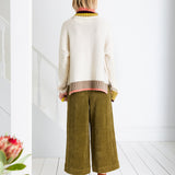 Bailey Jumper - White Multi