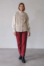 Load image into Gallery viewer, Labdip Barney Sherpa Gilet - Cream
