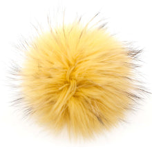 Load image into Gallery viewer, Bobbl Classic Pompom Hat - Light Grey/Yellow
