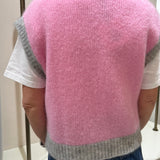 Bredi S/L Cardigan - Frozen