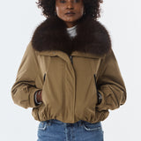 Belina Padded Jacket - Khaki