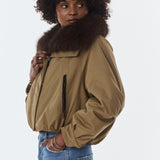 Belina Padded Jacket - Khaki