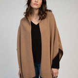 Bixty Poncho Cardigan - Camel