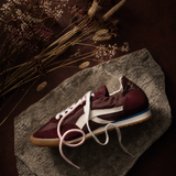 Split 8005 Trainers - Burgundy/White