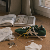 Split 8002 Trainers - Green/White