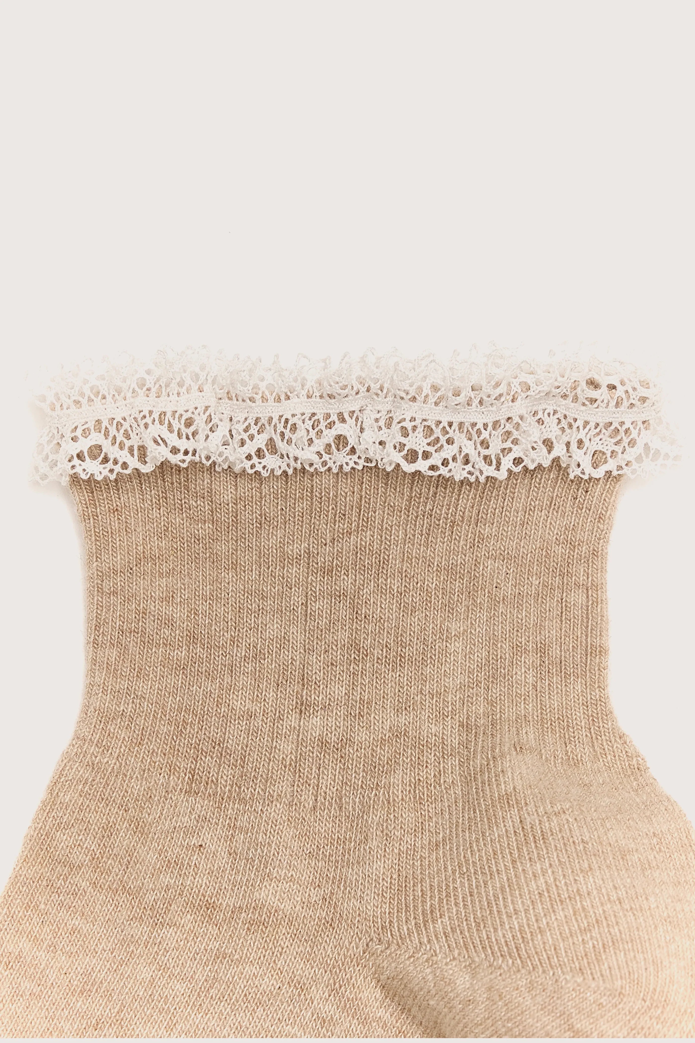 Bendel Socks - Beige Melange