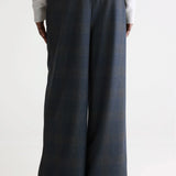 Vespa Trousers - Blue/Grey