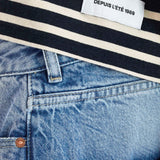 Franto L/S T-Shirt - Navy Stripe