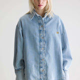 Glory Overshirt - Blue Bleach