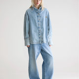 Glory Overshirt - Blue Bleach