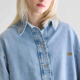 Glory Overshirt - Blue Bleach