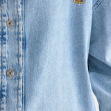Glory Overshirt - Blue Bleach