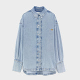 Glory Overshirt - Blue Bleach