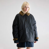 Hampton Reversible Jacket - Black Sand