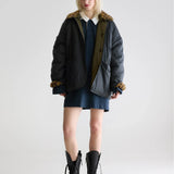 Hampton Reversible Jacket - Black Sand