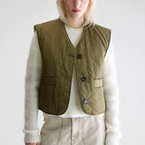 Eloise Reversible Gilet - Army