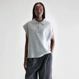 Ameson Knit Vest - Grey