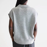 Ameson Knit Vest - Grey
