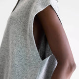 Ameson Knit Vest - Grey