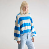 Attus Jumper - Blue/White