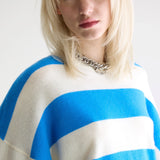 Attus Jumper - Blue/White