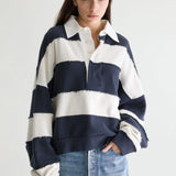 Furen Sweatshirt - Black/Cream