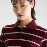Crixus Sweatshirt - Burgundy Stripe