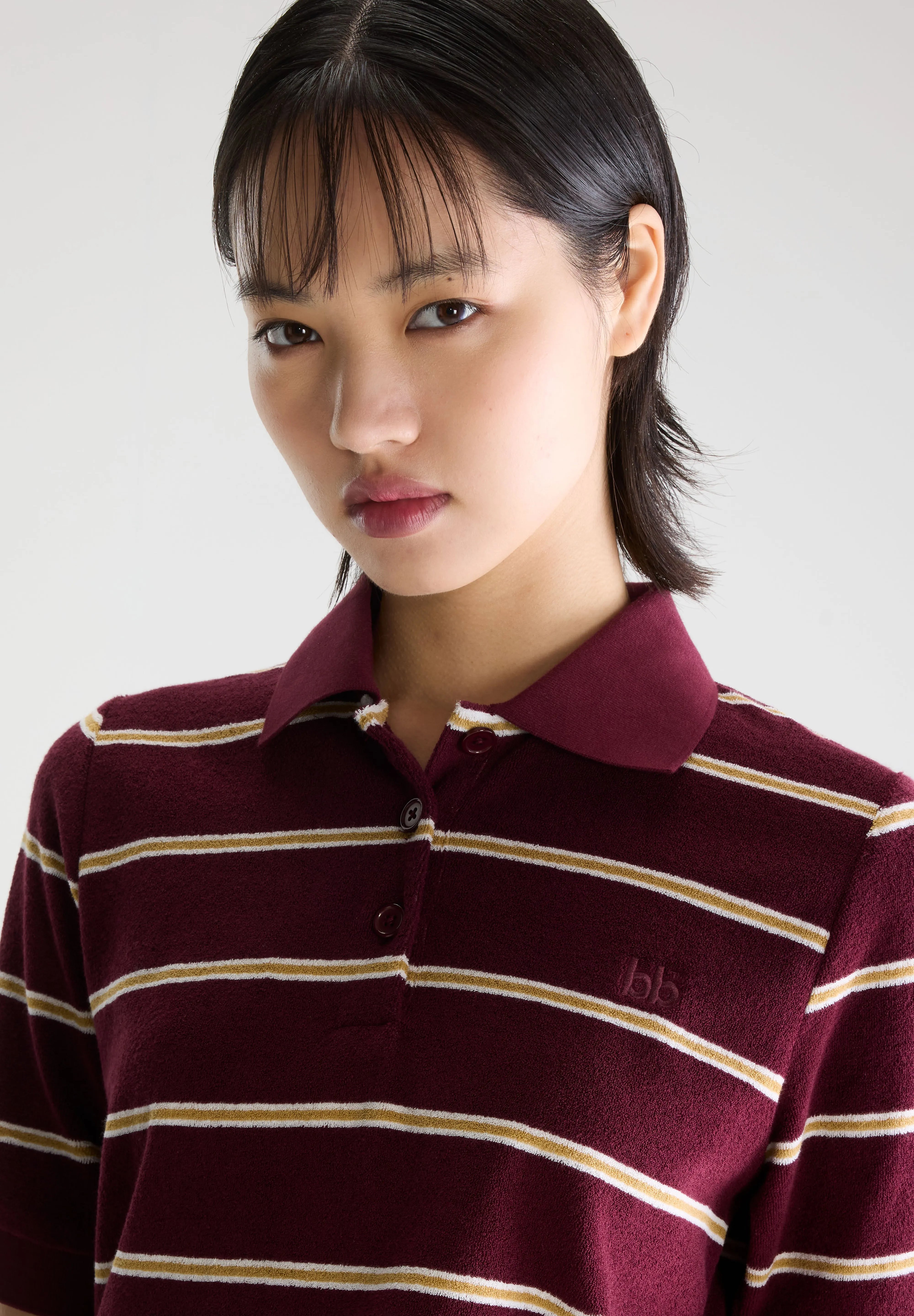 Crixus Sweatshirt - Burgundy Stripe
