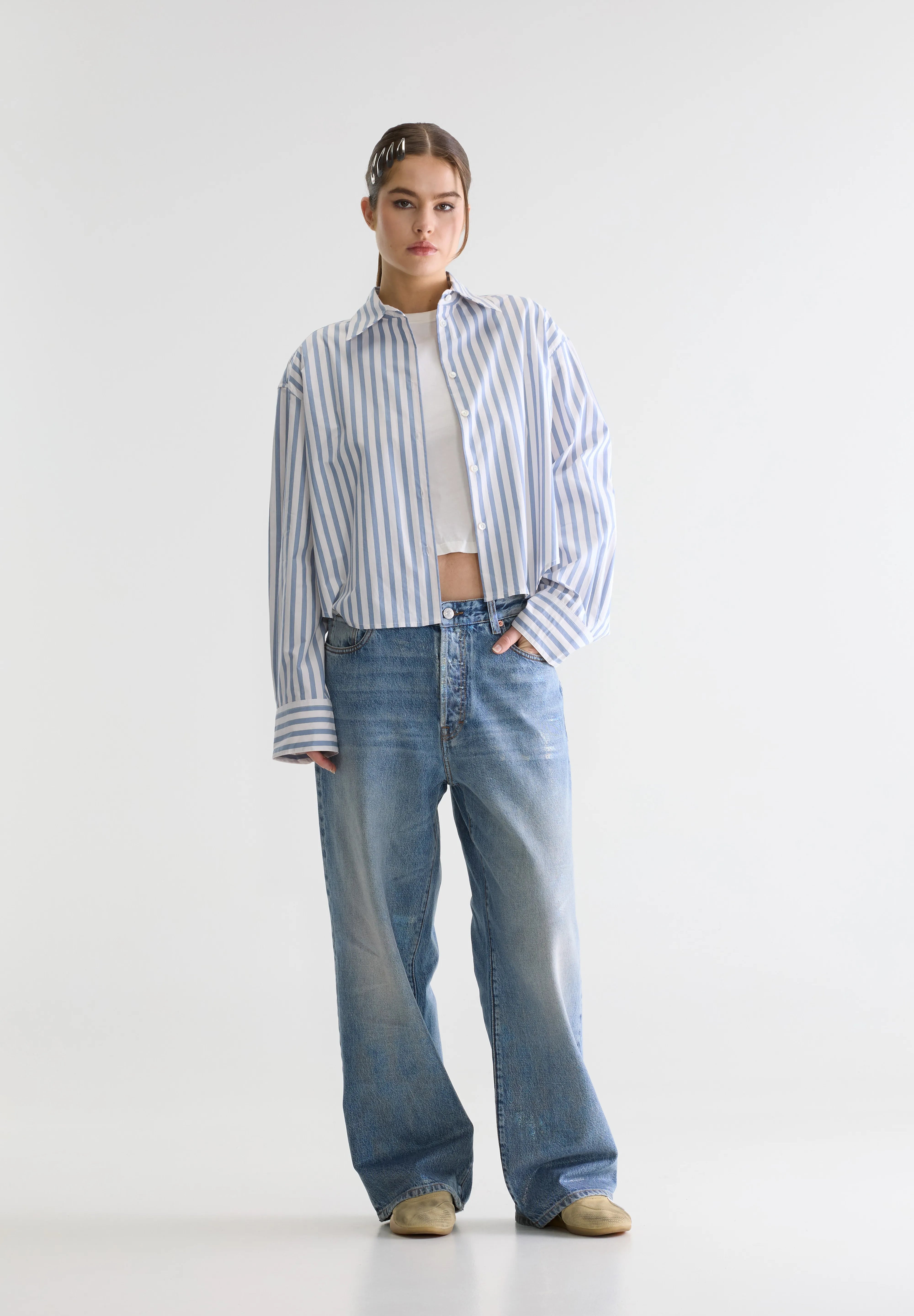 Johan Shirt - Blue/White
