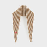 Dusol Scarf - Chocolate/Oyster