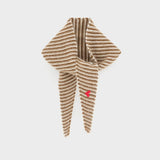 Dusol Scarf - Chocolate/Oyster